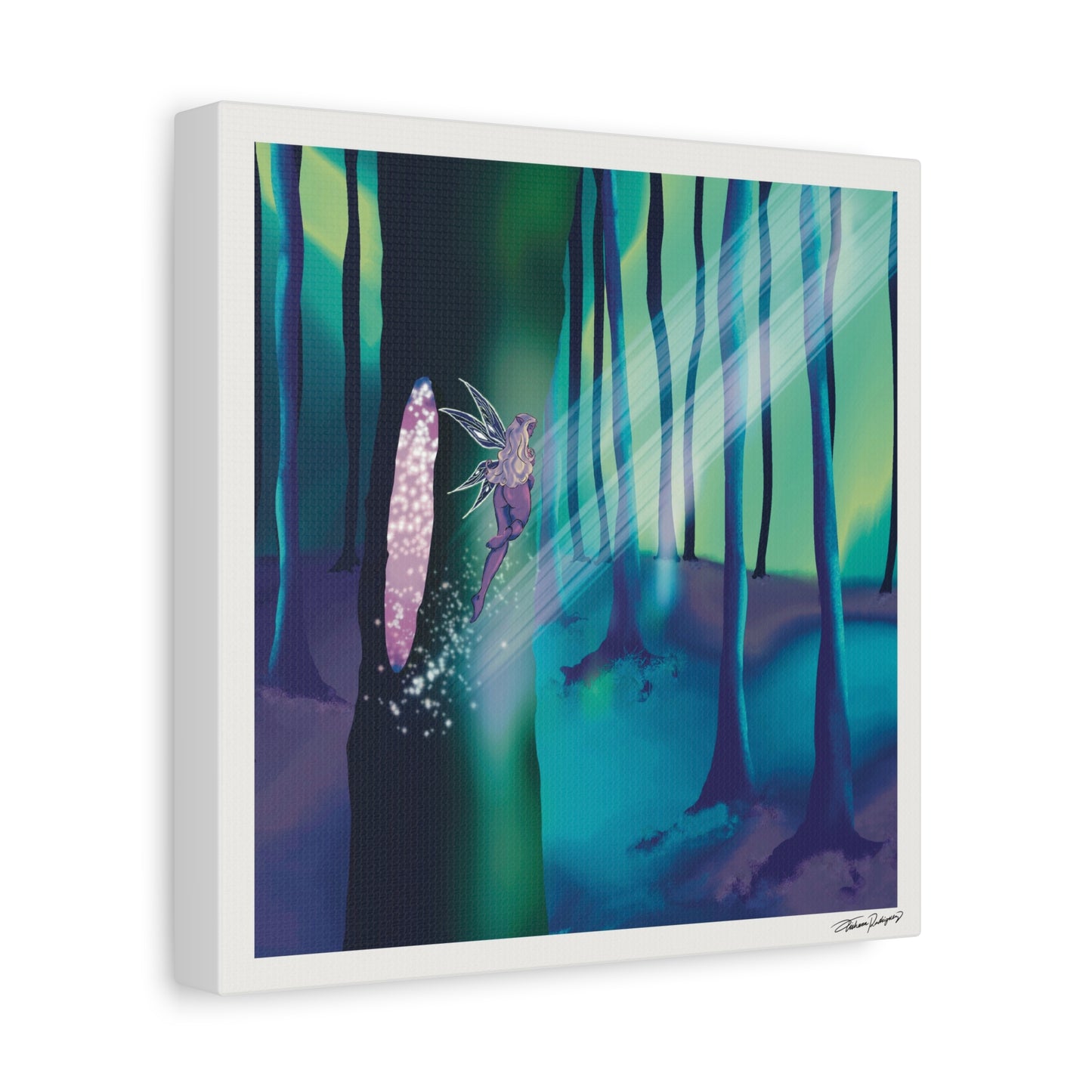 Digital Art Canvas - Enchanted Forest