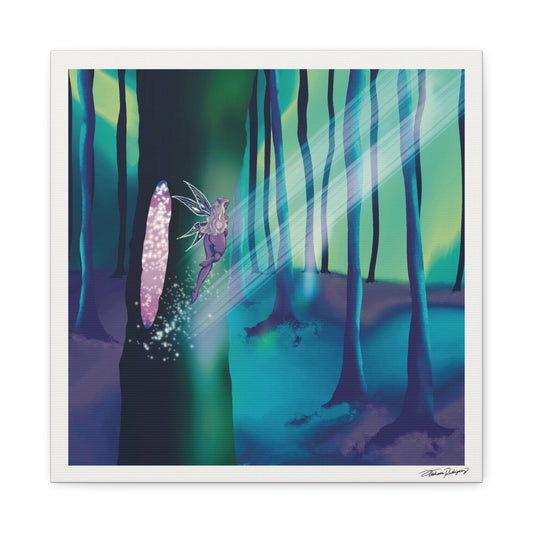 Digital Art Canvas - Enchanted Forest